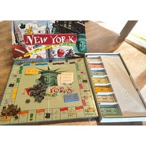 Vintage 1987 NEW YORK in a box game by Late for the Sky